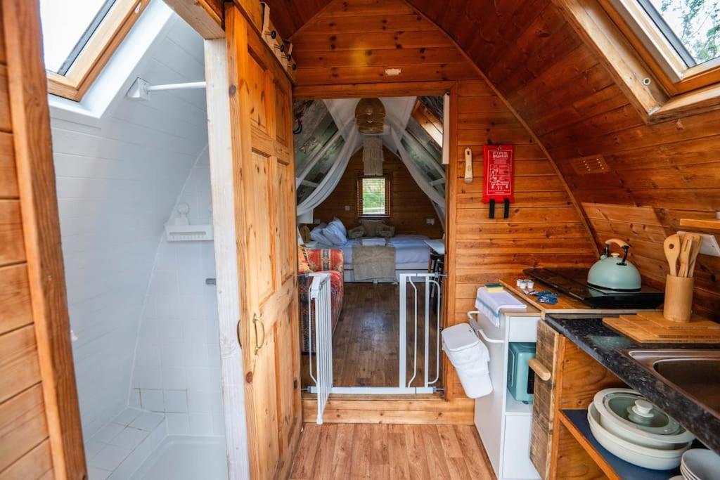 Callington Robin Nest - Cosy Shepherd'S Hut Hideaway מראה חיצוני תמונה